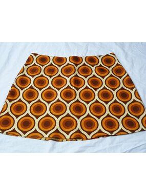 Cider Kubrick The Shining Overlook Hotel Carpet Inspired A-Line Skirt XXL, NWT